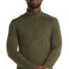 Mens Icebreaker Oasis Long Sleeve Half Zip