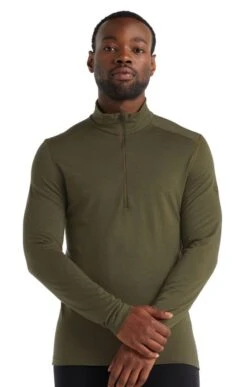 Mens Icebreaker Oasis Long Sleeve Half Zip