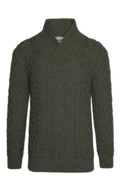 Mens Shawl Collar Sweater
