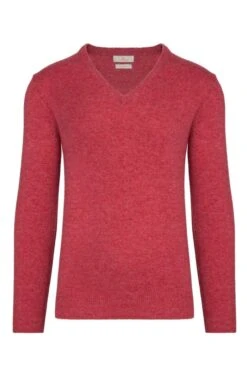 Men's Lambswool V Neck