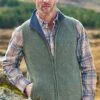 Men's Lambswool Reversible Gilet
