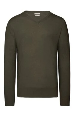 Men's Merino V Neck -Bruar Heritage Sales Store TT04894DKLODEN 1