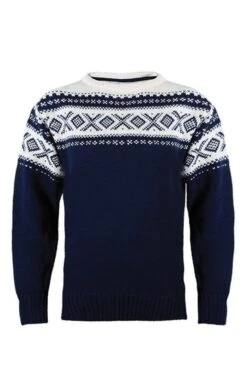 Mens Dale Of Norway Cortina Sweater -Bruar Heritage Sales Store TT06592NAVYWHITE 1