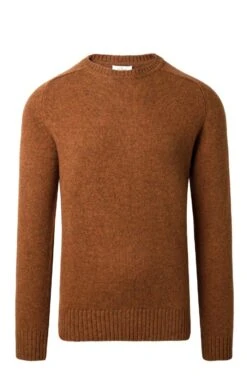 Mens Shetland Crew Neck 12 Mens Shetland Crew Neck -Bruar Heritage Sales Store TT14050EMBER 1