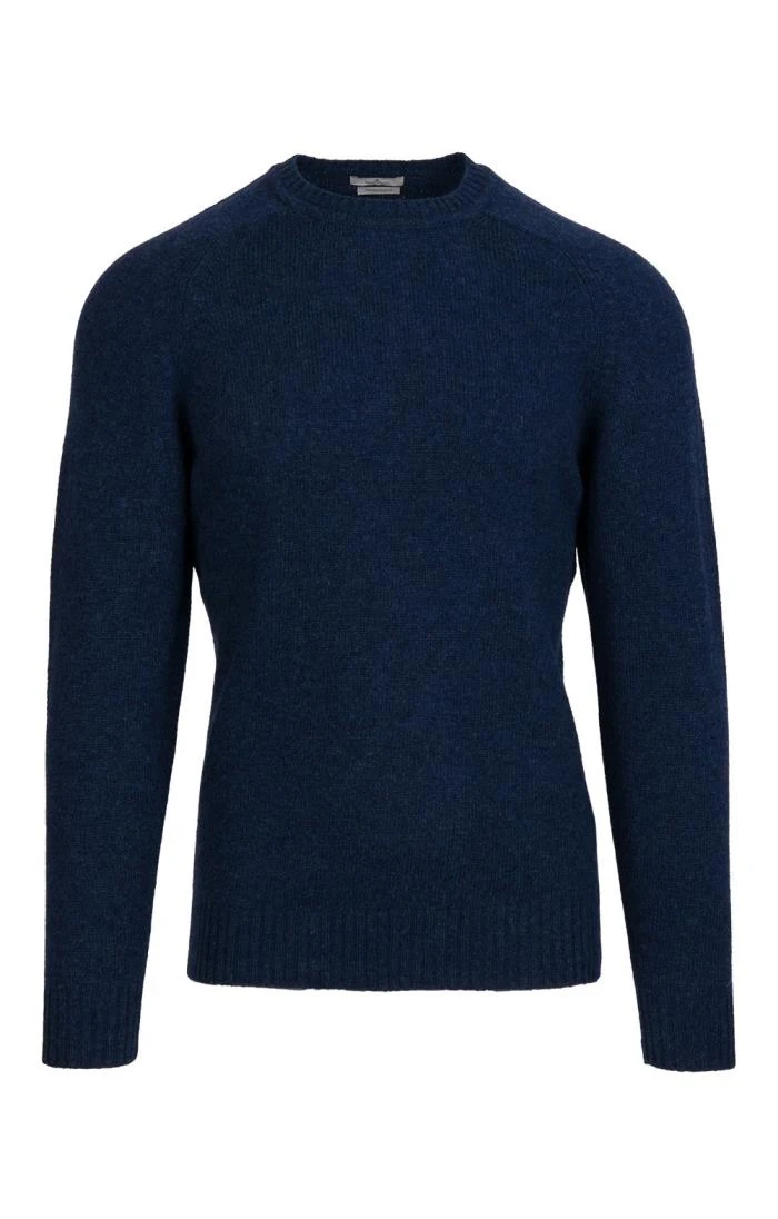 Mens Shetland Crew Neck 8 Mens Shetland Crew Neck - Image 8