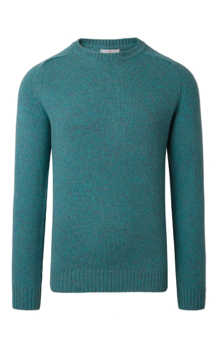 Mens Shetland Crew Neck 1 Mens Shetland Crew Neck