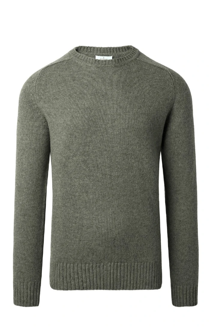 Mens Shetland Crew Neck 9 Mens Shetland Crew Neck - Image 9