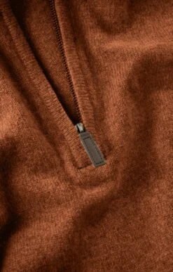 Men's Country Lambswool T-Zip -Bruar Heritage Sales Store TT15170WARMGINGER 2