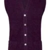 Men's Cashmere Melange Waistcoat