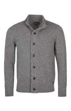 Men’s Barbour Tisbury Zip Through -Bruar Heritage Sales Store TT21401GREY 3