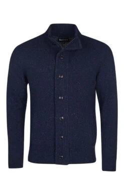 Men’s Barbour Tisbury Zip Through -Bruar Heritage Sales Store TT21401NAVY 3
