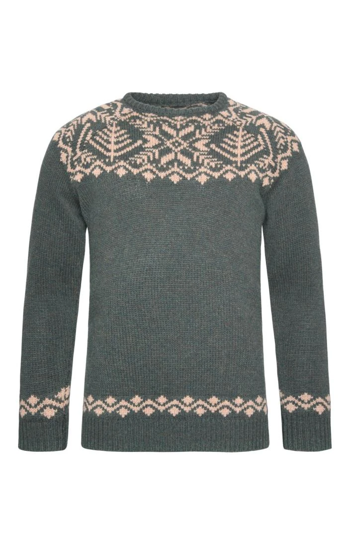 Men's Two Colour Icelandic Crew 3 Men's Two Colour Icelandic Crew - Image 3