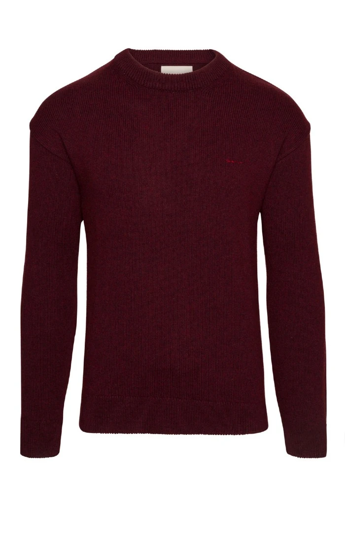Men's Gant Casual Cotton Wool Crew Neck Jumper 1 Men's Gant Casual Cotton Wool Crew Neck Jumper