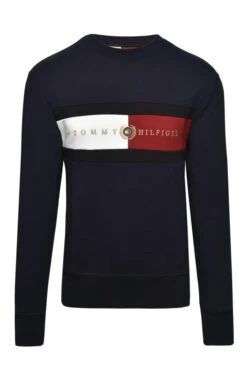 Men's Tommy Hilfiger Icon Insert Crew Neck Jumper
