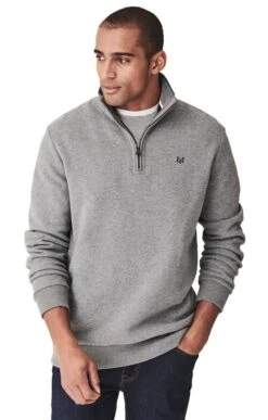 Men’s Crew Clothing Classic Half Zip Knit