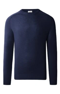 Cashmere Crew Neck -Bruar Heritage Sales Store TT92110NAVY 1