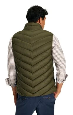 Men's Joules Garret Padded Gilet -Bruar Heritage Sales Store TW23213HERITAGEGREEN 1