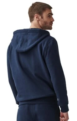 Men’s Crew Clothing Crossed Oars Zip Hoodie -Bruar Heritage Sales Store TW85232NAVY 1