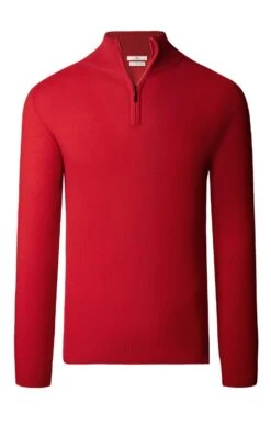 Men's Cashmere T-Zip